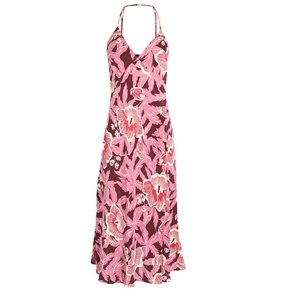 Equipment LIMITED EDITION Hawaiian violet floral multi Alianna Dress size s - Picture 1 of 6